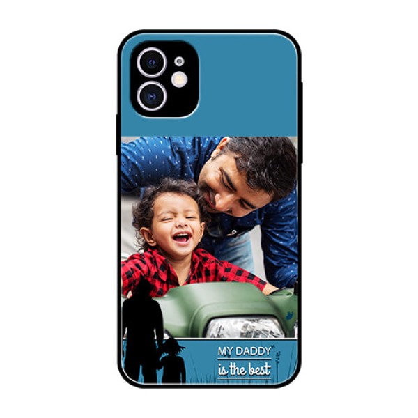 Apple iPhone 11 Custom Glass Mobile Case  - Best dad design 