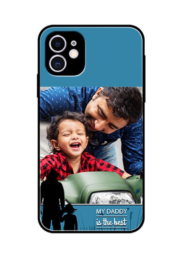 Apple iPhone 11 Custom Glass Mobile Case  - Best dad design 