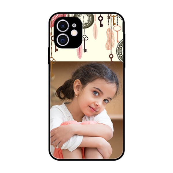 Apple iPhone 11 Custom Glass Mobile Case - Boho Style Design Apple iPhone 11 Custom Glass Mobile Case - Boho Style Design