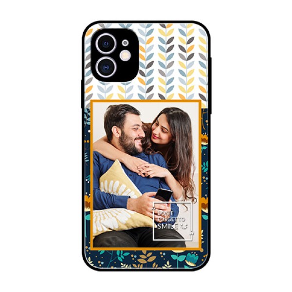 Apple iPhone 11 Custom Glass Mobile Case - Pattern Design Apple iPhone 11 Custom Glass Mobile Case - Pattern Design