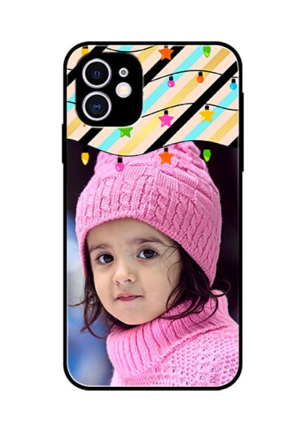Apple iPhone 11 Custom Glass Mobile Case  - Lights Hanging Design