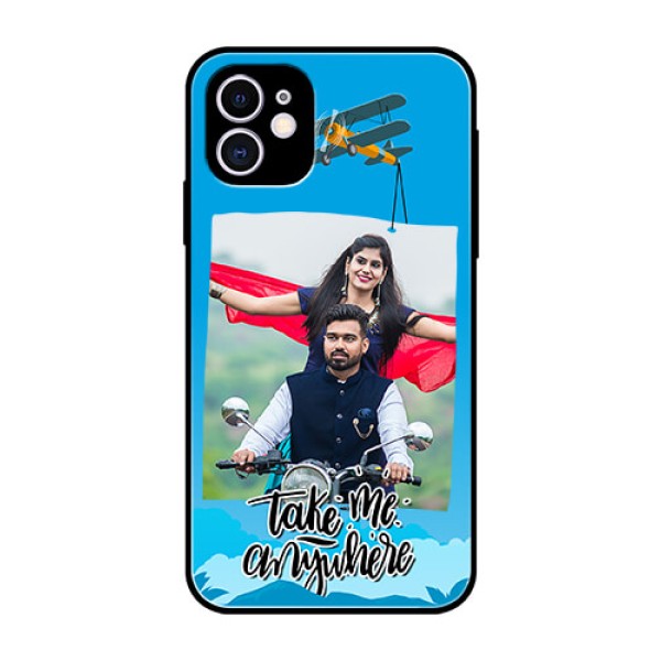 Apple iPhone 11 Custom Glass Mobile Case  - Traveller Design 