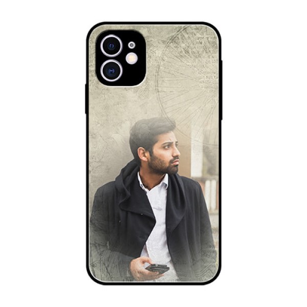Apple iPhone 11 Custom Glass Phone Case - with vintage design Apple iPhone 11 Custom Glass Phone Case - with vintage design
