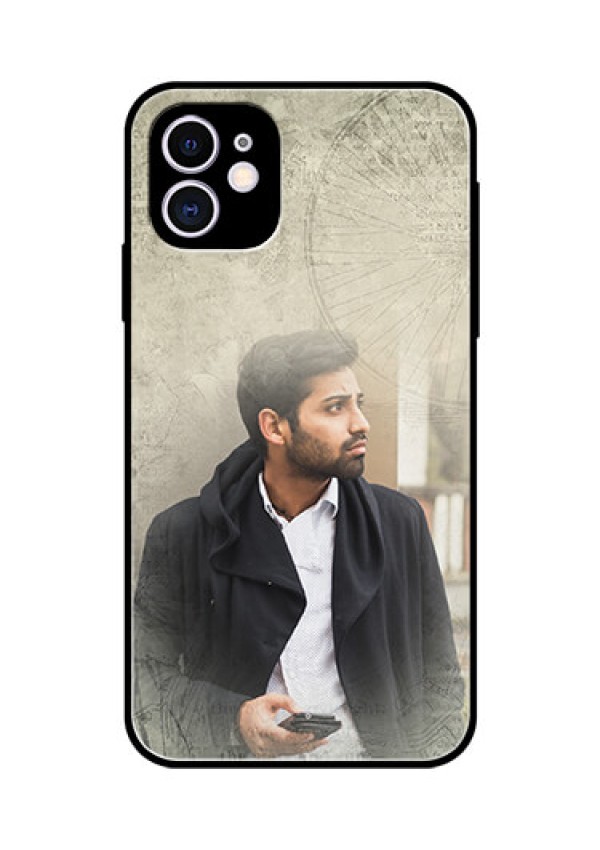 Apple iPhone 11 Custom Glass Phone Case  - with vintage design