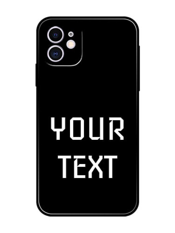 Custom Iphone 11 Your Name on Glass Phone Case