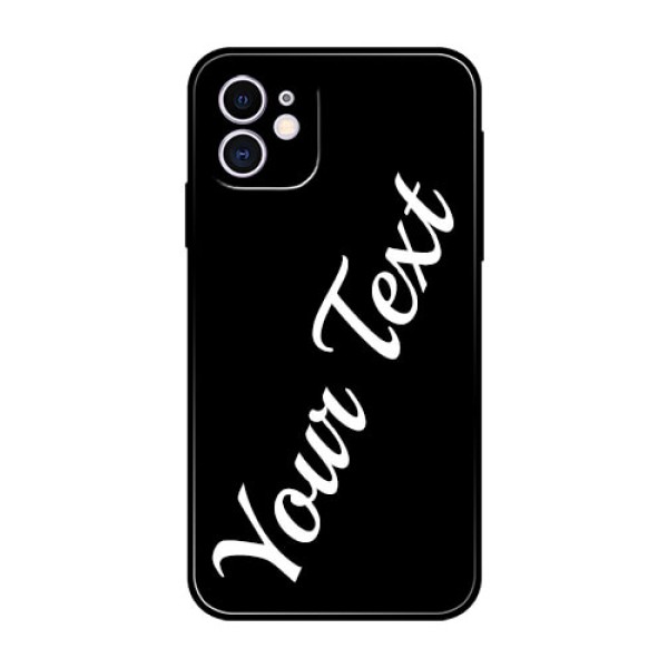 Iphone 11 Custom Glass Mobile Cover with Your Name