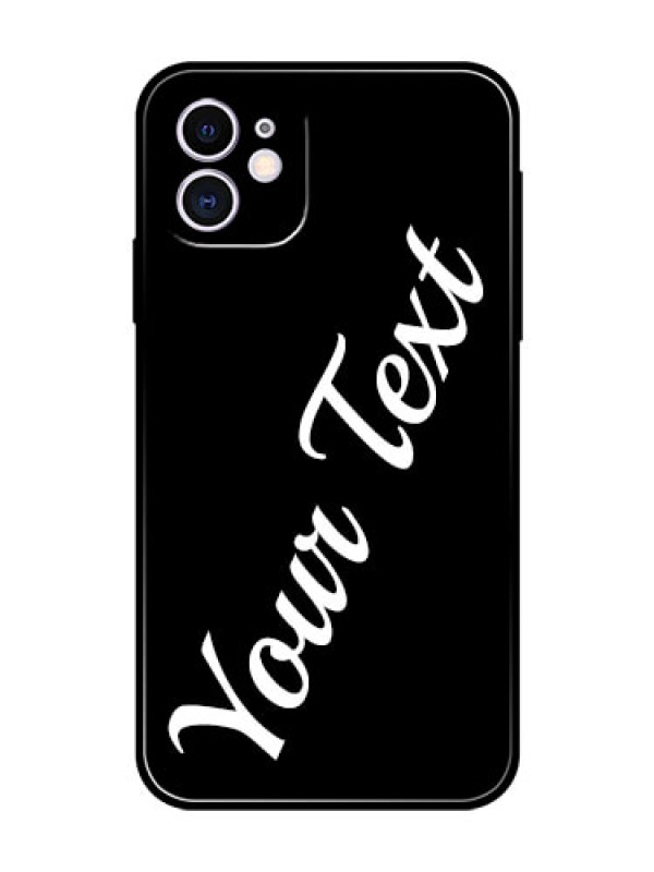 Custom Iphone 11 Custom Glass Mobile Cover with Your Name
