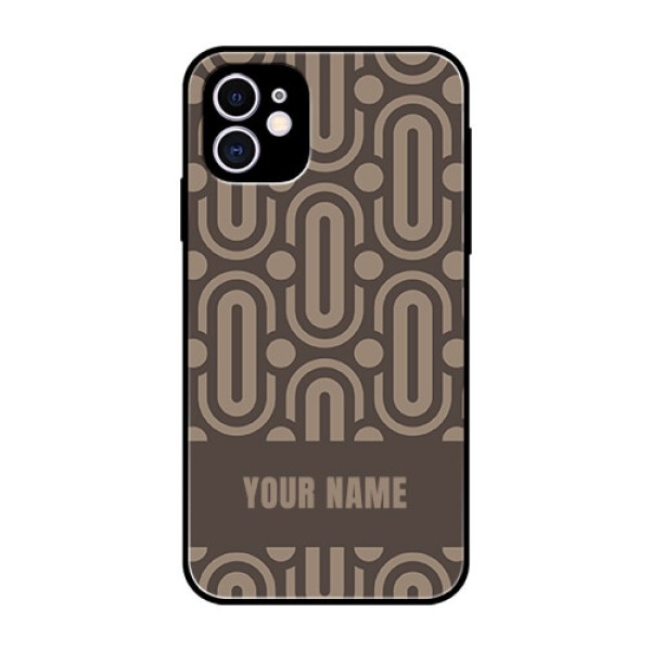 iPhone 11 Custom Glass Phone Case - Captivating Zero Pattern Design iPhone 11 Custom Glass Phone Case - Captivating Zero Pattern Design