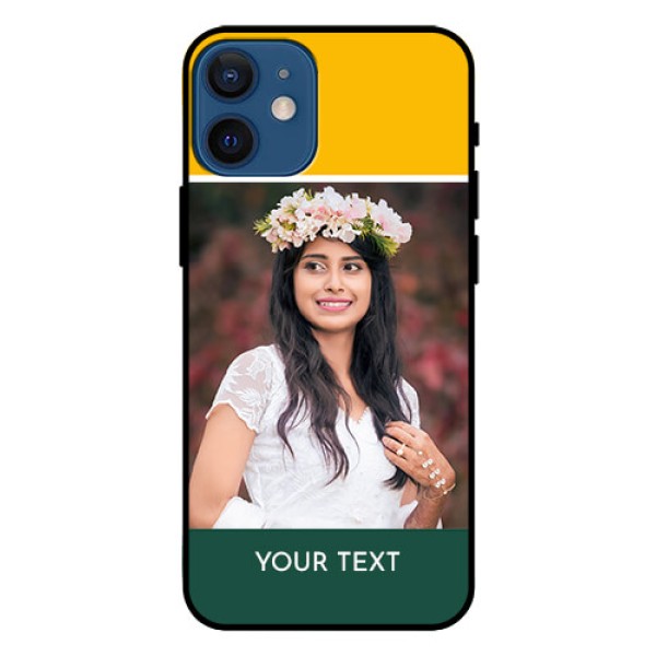 Iphone 12 Mini Photo Printing on Glass Case - Love You Design Iphone 12 Mini Photo Printing on Glass Case - Love You Design