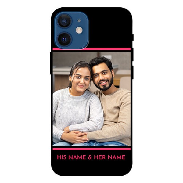 Iphone 12 Mini Custom Glass Mobile Case - with Add Text Design Iphone 12 Mini Custom Glass Mobile Case - with Add Text Design