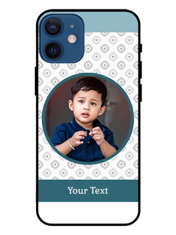 Custom Iphone 12 Mini Personalized Glass Phone Case  - Premium Cover Design