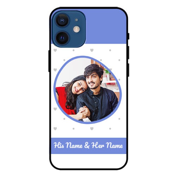 Iphone 12 Mini Photo Printing on Glass Case  - Premium Case Design