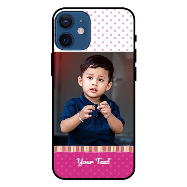 Iphone 12 Mini Photo Printing on Glass Case - Cute Girls Cover Design Iphone 12 Mini Photo Printing on Glass Case - Cute Girls Cover Design