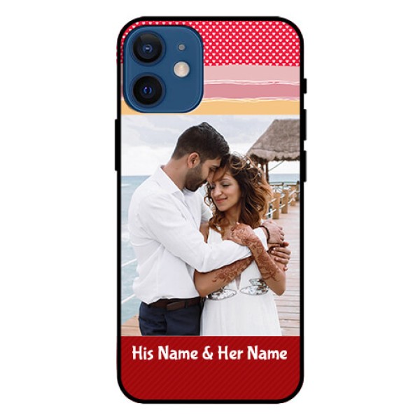 Iphone 12 Mini Custom Glass Mobile Case  - Premium Case Design