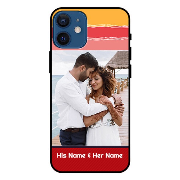 Iphone 12 Mini Custom Glass Mobile Case - Colorful Case Design Iphone 12 Mini Custom Glass Mobile Case - Colorful Case Design