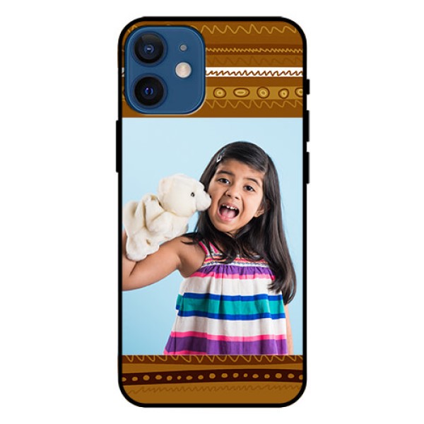 Iphone 12 Mini Custom Glass Phone Case - Friends Picture Upload Design Iphone 12 Mini Custom Glass Phone Case - Friends Picture Upload Design
