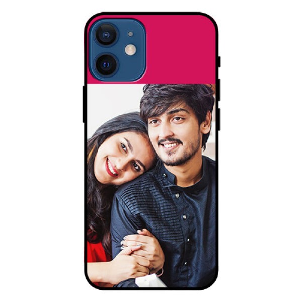 Iphone 12 Mini Custom Glass Mobile Case  - Anniversary Cover Design