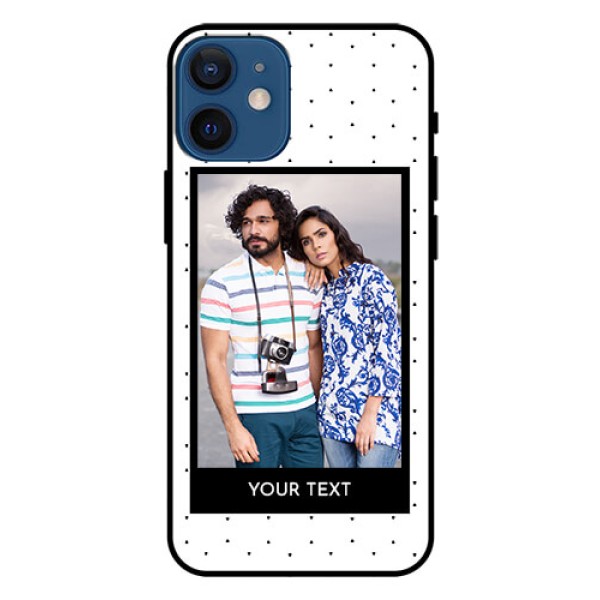 Iphone 12 Mini Photo Printing on Glass Case  - Premium Design