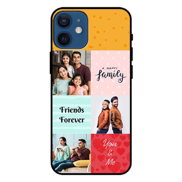 Iphone 12 Mini Personalized Glass Phone Case - Images with Quotes Design Iphone 12 Mini Personalized Glass Phone Case - Images with Quotes Design
