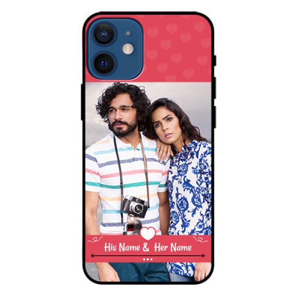 Iphone 12 Mini Photo Printing on Glass Case - Simple Love Design Iphone 12 Mini Photo Printing on Glass Case - Simple Love Design
