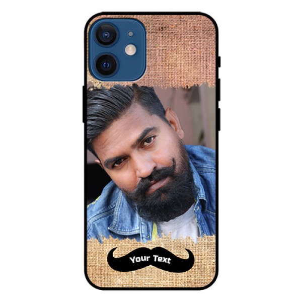 Iphone 12 Mini Personalized Glass Phone Case - with Texture Design Iphone 12 Mini Personalized Glass Phone Case - with Texture Design