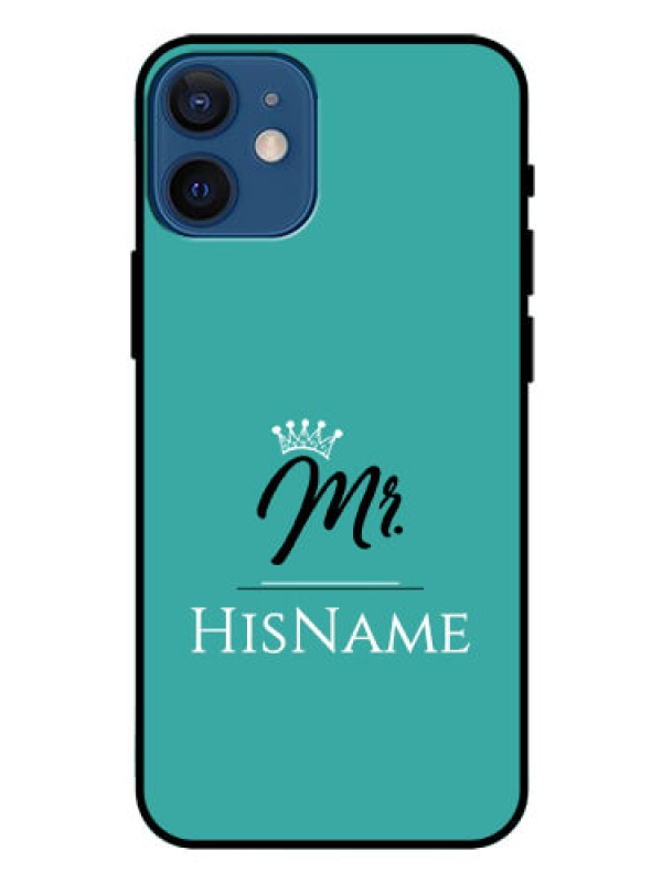 Custom Iphone 12 Mini Custom Glass Phone Case Mr with Name