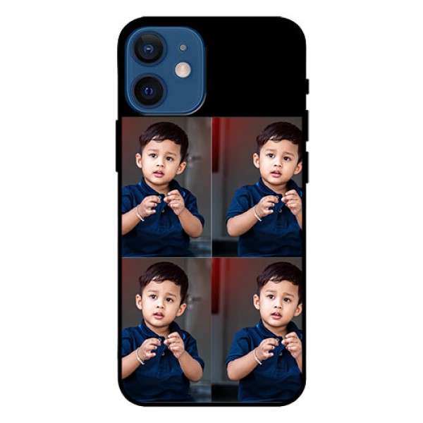 Iphone 12 Mini 4 Image Holder on Glass Mobile Cover Iphone 12 Mini 4 Image Holder on Glass Mobile Cover