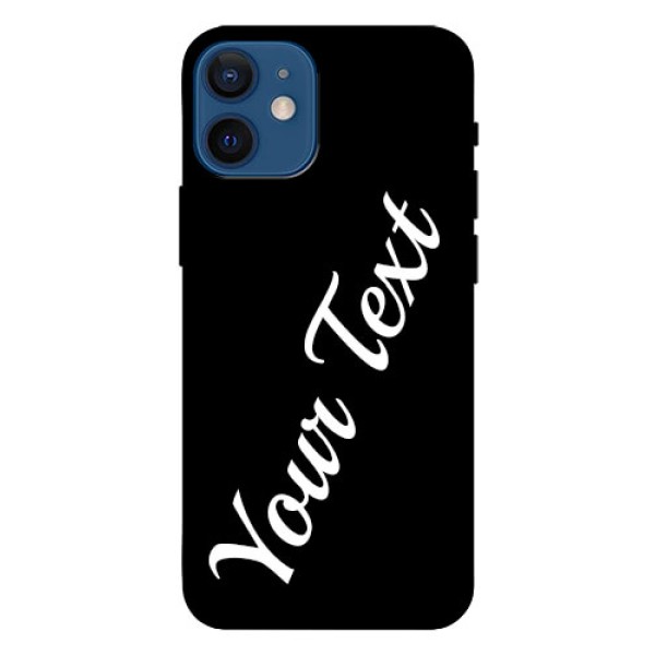 Iphone 12 Mini Custom Glass Mobile Cover with Your Name Iphone 12 Mini Custom Glass Mobile Cover with Your Name