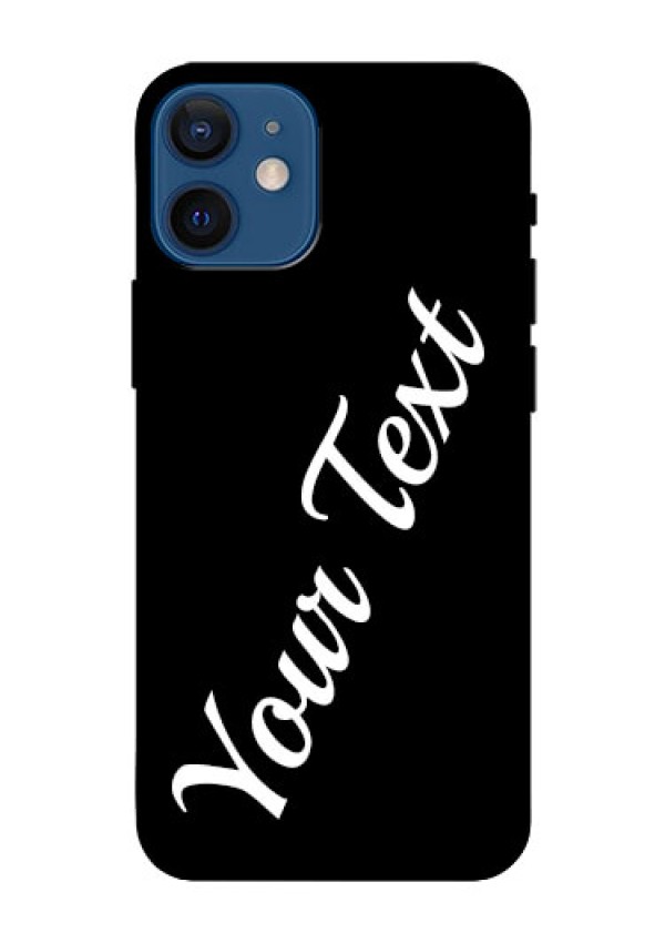 Iphone 12 Mini Custom Glass Mobile Cover with Your Name