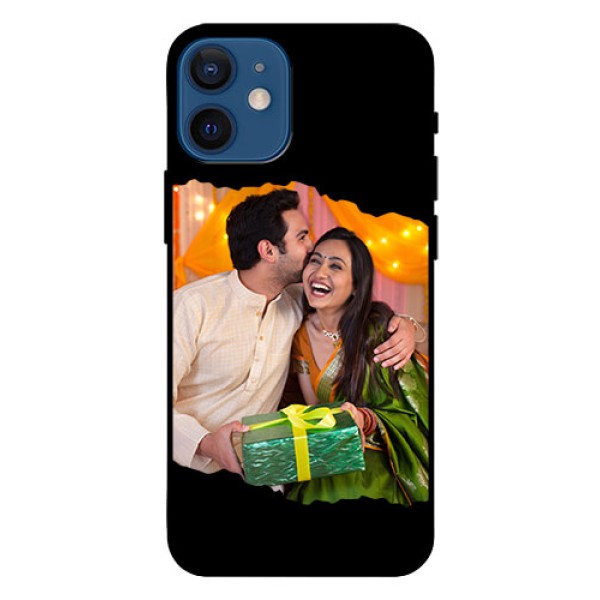 iPhone 12 Mini Custom Glass Phone Case - Tear-off Design