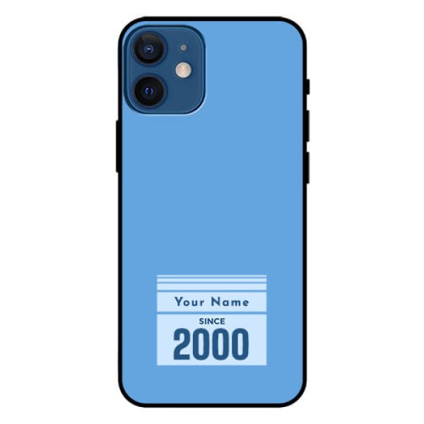 iPhone 12 Mini Custom Glass Mobile Case - Custom Year of birth Design iPhone 12 Mini Custom Glass Mobile Case - Custom Year of birth Design