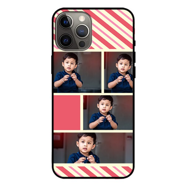 Iphone 12 Pro Max Personalized Glass Phone Case  - Picture Upload Mobile Case Design