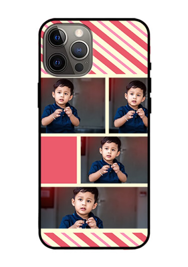 Iphone 12 Pro Max Personalized Glass Phone Case  - Picture Upload Mobile Case Design