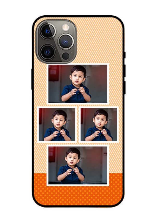 Iphone 12 Pro Max Photo Printing on Glass Case  - Bulk Photos Upload Design