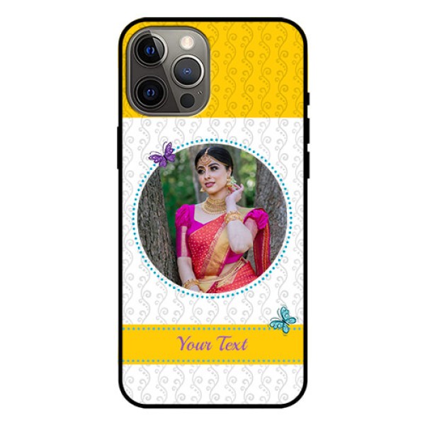 Iphone 12 Pro Max Custom Glass Mobile Case  - Girls Premium Case Design