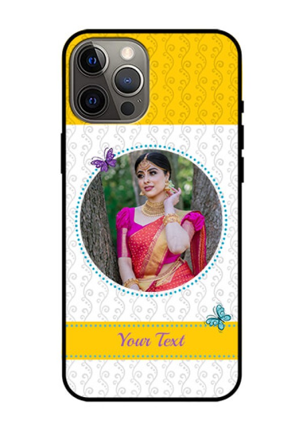 Iphone 12 Pro Max Custom Glass Mobile Case  - Girls Premium Case Design