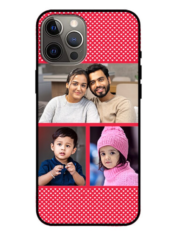 Custom Iphone 12 Pro Max Personalized Glass Phone Case  - Bulk Pic Upload Design