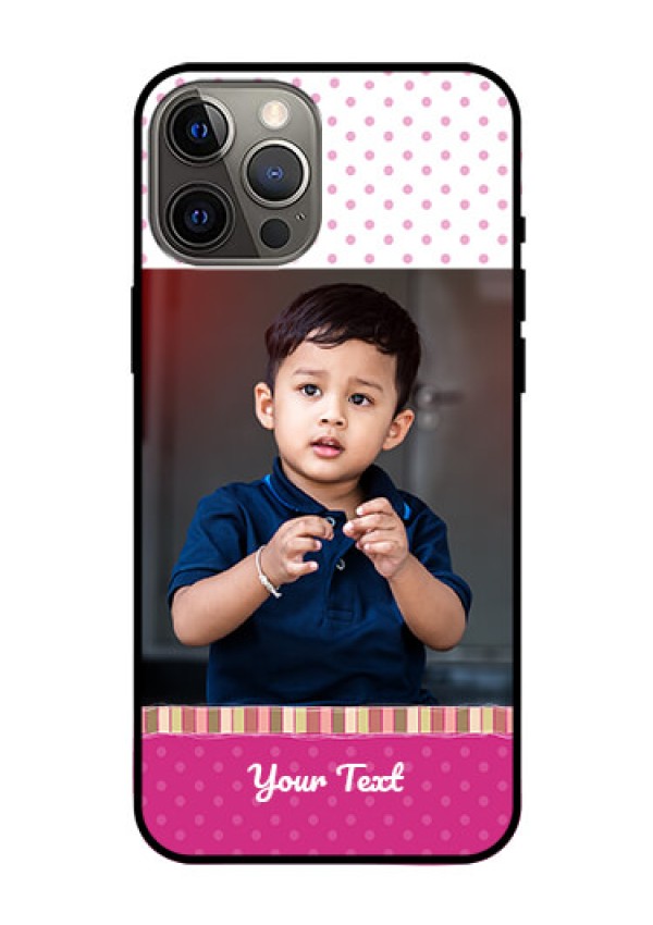 Iphone 12 Pro Max Photo Printing on Glass Case  - Cute Girls Cover Design