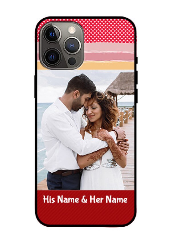 Iphone 12 Pro Max Custom Glass Mobile Case  - Premium Case Design