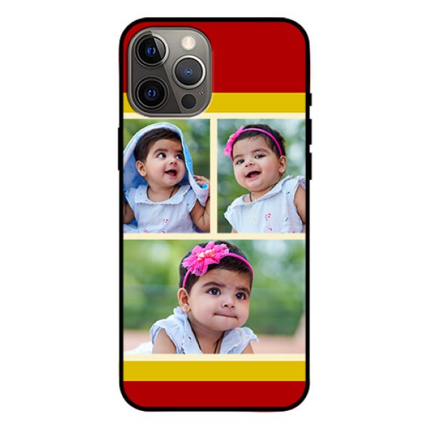 Iphone 12 Pro Max Custom Glass Mobile Case - Multiple Pic Upload Design Iphone 12 Pro Max Custom Glass Mobile Case - Multiple Pic Upload Design