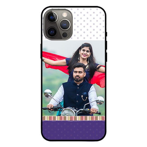 Iphone 12 Pro Max Photo Printing on Glass Case  - Cute Family Design