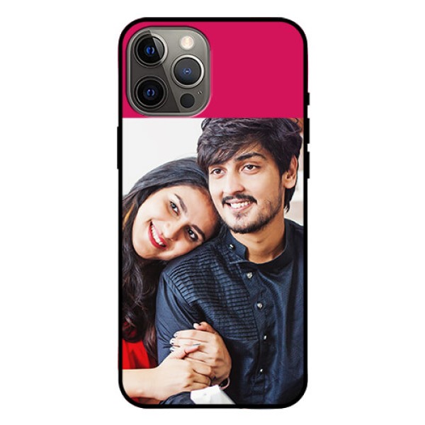 Iphone 12 Pro Max Custom Glass Mobile Case  - Anniversary Cover Design
