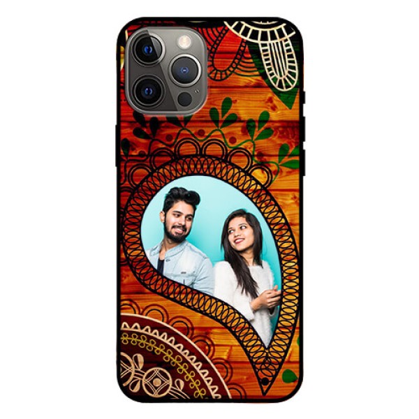 Iphone 12 Pro Max Personalized Glass Phone Case  - Abstract Colorful Design