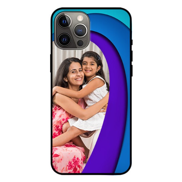 Iphone 12 Pro Max Photo Printing on Glass Case  - Simple Pattern Design