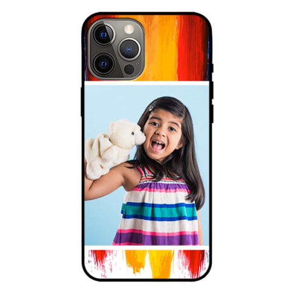 Iphone 12 Pro Max Personalized Glass Phone Case - Multi Color Design Iphone 12 Pro Max Personalized Glass Phone Case - Multi Color Design