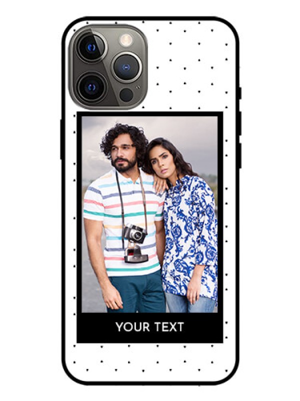 Custom Iphone 12 Pro Max Photo Printing on Glass Case  - Premium Design