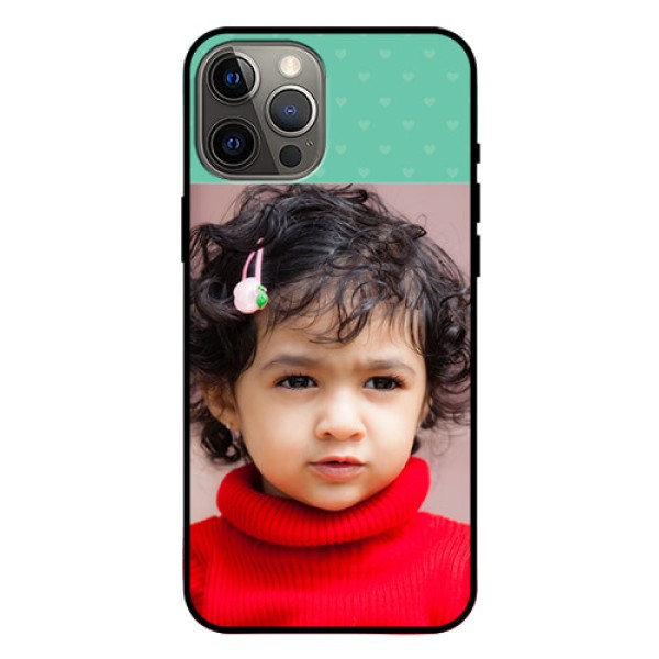 Iphone 12 Pro Max Custom Glass Phone Case  - Lovers Picture Design