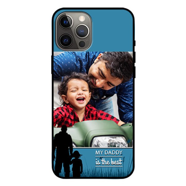 Iphone 12 Pro Max Custom Glass Mobile Case - Best dad design Iphone 12 Pro Max Custom Glass Mobile Case - Best dad design