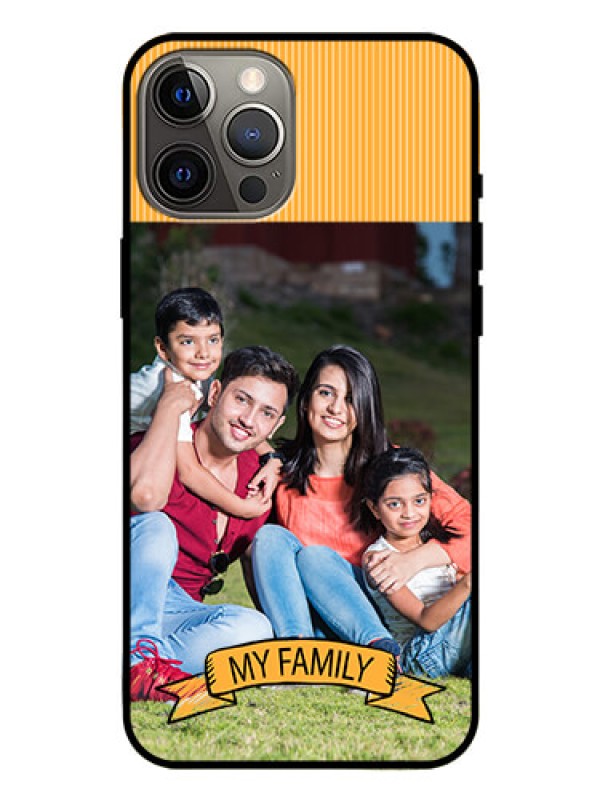 Custom Iphone 12 Pro Max Custom Glass Phone Case  - My Family Design