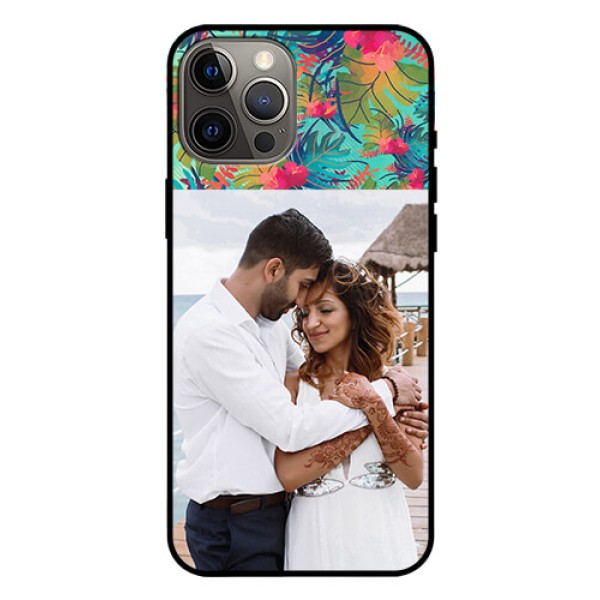 Iphone 12 Pro Max Photo Printing on Glass Case - Watercolor Floral Design Iphone 12 Pro Max Photo Printing on Glass Case - Watercolor Floral Design